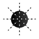 Lena Smith Rhombus lamp Laser 100-500