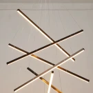 LED люстра второй свет