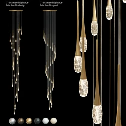 Большая люстра IT-Diamond-Lightnut-Bubbles