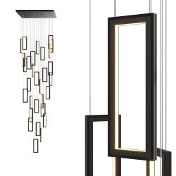 Большая люстра Integrator Frame IT-3412