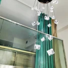 Подвесная люстра светодиодная второй свет