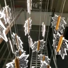 Подвесной светильник в виде листьев светодиодный IT-1617