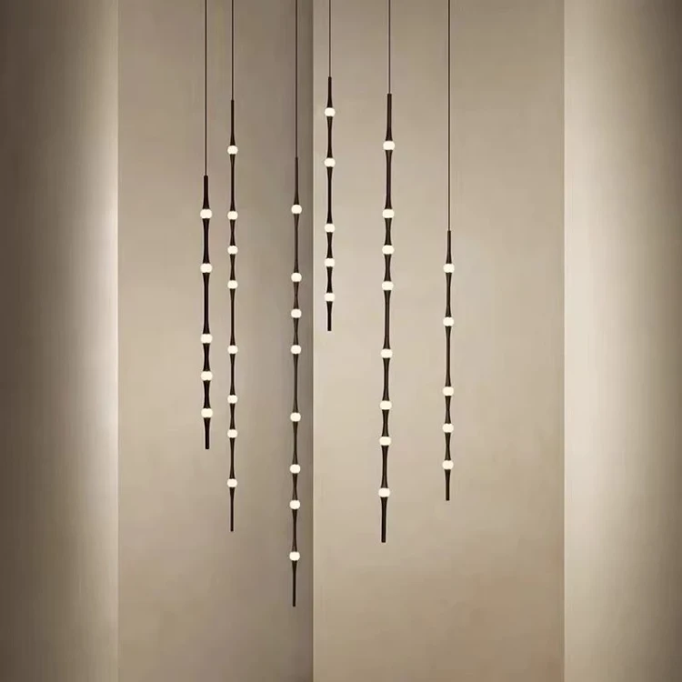 Люстра в виде бамбука IT-Bamboo