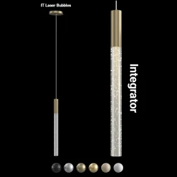 Светильник подвесные цилиндры IT Laser Bubbles