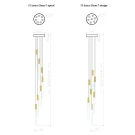 Подвесные светодиодные цилиндры IT Laser Clean