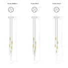 Люстра подвесная матовые цилиндры IT Laser Matt