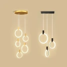 Большая подвесная люстра Integrator Led Rings IT-1623