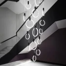 Большая подвесная люстра Integrator Led Rings IT-1623