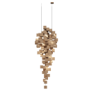 IT-Vertical cubes chandelier вертикальные кубы