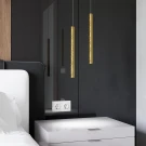 Подвесной светильник латунь Integrator Premium Brass Laser IT-1641