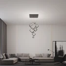 Люстра светодиодные ромбы IT RHOMBUS