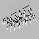 Световая композиция из светильников IT-Light labyrinth-25x25-40