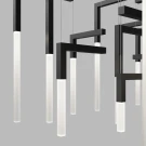 Световая светодиодная композиция из металлических подвесов IT-Light labyrinth-25x25-40