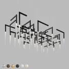 Световая композиция из светильников IT-Light Labyrinth-d30-40 Световая композиция из светильников IT-Light Labyrinth-d30-40