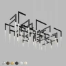 Световая композиция из светильников IT-Light Labyrinth-d30-40
