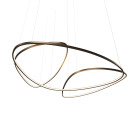 Cветодиодная большая люстра Integrator IT-Round Triangles-S