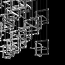 Люстра со стеклянными подвесами Integrator IT-Geometry-48 Люстра со стеклянными подвесами Integrator IT-Geometry-48