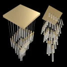 Люстра подвесная IT-Laser-Square-Spiral-Clean