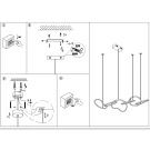 Люстра длинная светодиодная Integrator Chandelier IT-664