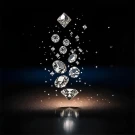 Люстра второй свет Integrator Crystal Rain IT-680 (07863-24A,33)