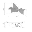 Люстра подвесная IT-LaminaLight-1000 Люстра подвесная IT-LaminaLight-1000