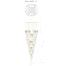 Люстра второй свет Integrator IT-Laser-Matt-200-2400