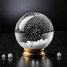 Люстра высокая Integrator Crystal Rain IT-683