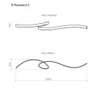 Подвесной светодиодный длинный светильник IT-FlexMetal-2 Подвесной светодиодный длинный светильник IT-FlexMetal-2
