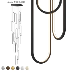Люстра лофт Integrator IT-1621-Radial