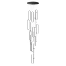 Люстра с подвесными рамками Integrator IT-1621-Radial
