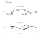 Подвесной светильник волна LED IT-FlexMetal-3 Подвесной светильник волна LED IT-FlexMetal-3