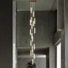 Люстра для лестницы и второго света IT-Piercing light