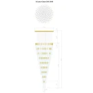 Люстра для коттеджа Integrator IT-Laser-Clean-200-2400