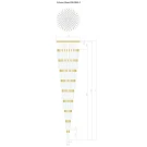 Люстра 4 метра с подвесами IT-Laser-Clean-200-3840-1