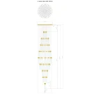 Большая люстра Integrator IT-Laser-Clean-200-3840-2