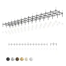 Подвесной светильник Mesh of pipes with balls