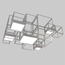 Большой светильник Integrator IT-CubeNet