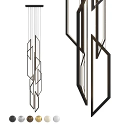 Люстра трапеции IT-Trapezium-Cascade-Progression