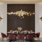 Люстра большая IT Horizont cubes chandelier